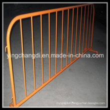 Galvanized Temporary Crowd Control Barrier for Road Safety